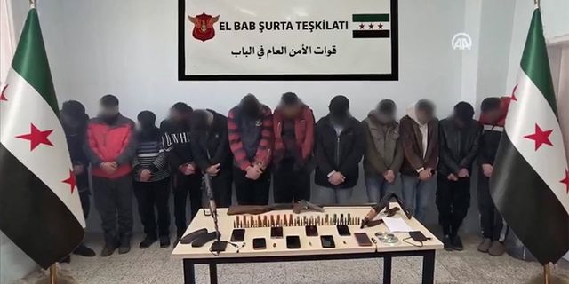 El Bab'da terör örgütü DEAŞ'a yönelik operasyonda 15 zanlı tutuklandı