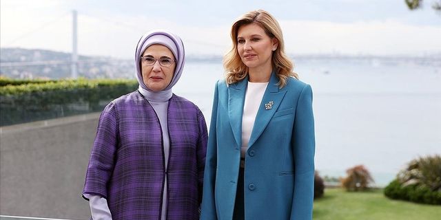 Ukrayna Devlet Başkanı'nın eşi Zelenska, Emine Erdoğan'a "yardıma hazırız" mesajı verdi