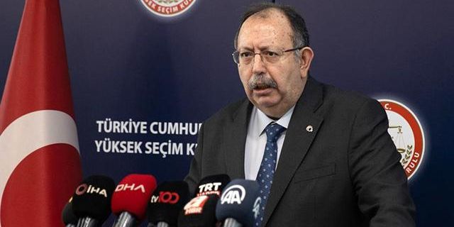 YSK Başkanı Yener: Cumhurbaşkanı adaylarının imza süreci başladı