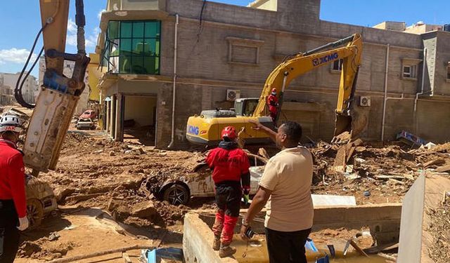 Libya’daki Türk ekibi çalışmalarına devam ediyor