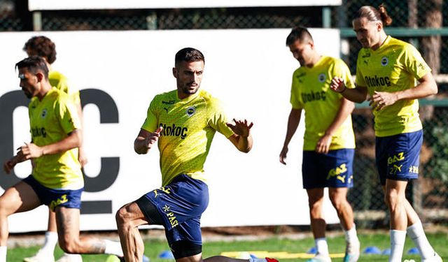 Fenerbahçe'de Antalyaspor maçı hazırlıkları