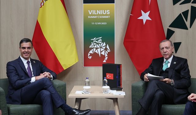 Cumhurbaşkanı Erdoğan, İspanya Başbakanı Sanchez ile telefonda görüştü