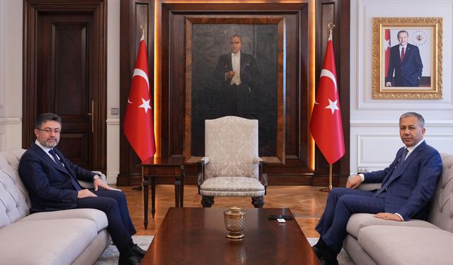 Tarım ve Orman Bakanı Yumaklı'dan, İçişleri Bakanı Ali Yerlikaya'ya geçmiş olsun ziyareti