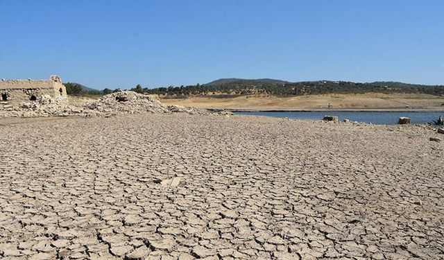 Bodrum’a su veren ikinci baraj da kurudu