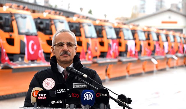 Ulaştırma ve Altyapı Bakanı Uraloğlu: Vatandaşlarımız müsterih olsunlar. Kış hazırlıklarımız tamam