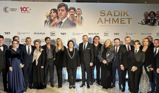 "Sadık Ahmet" filminin galası yoğun katılıma sahne oldu