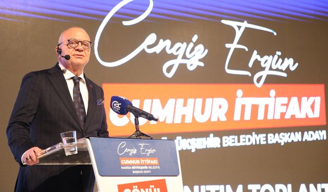 Manisa Büyükşehir Belediye Başkanı Ergün, yeni dönem için projelerini anlattı