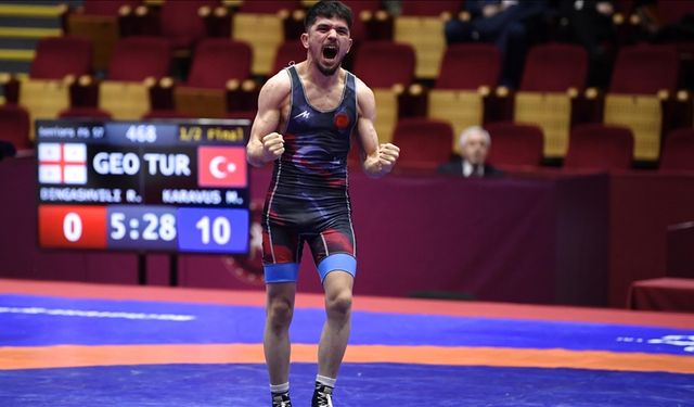 Avrupa Güreş Şampiyonası'nda Muhammet Karavuş finale çıktı