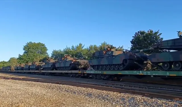 Polonya’ya Abrams tankı teslimatı tamamlanıyor