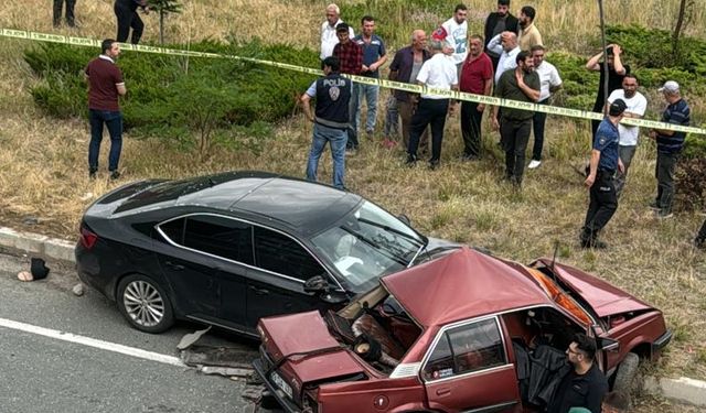Gümüşhane’de trafik kazasında bir çift öldü, 2 kişi yaralandı