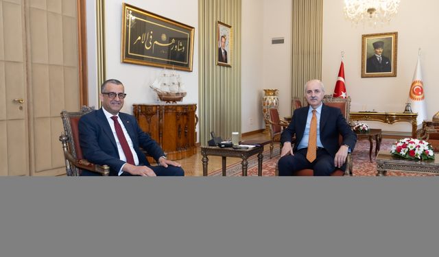TBMM Başkanı Kurtulmuş, Tunus'un Ankara Büyükelçisi Ahmed Ben Sghaier'i kabul etti