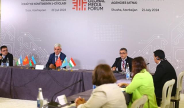 Türk Haber Ajansları Birliği'nin (ATNA) ilk yönetim kurulu toplantısı Şuşa’da gerçekleşti