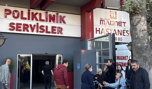 Ankara'da özel hastanenin laboratuvarındaki küçük çaplı yangın söndürüldü