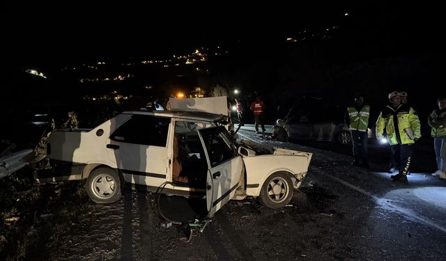 Rize'de zincirleme trafik kazasında 2 kişi öldü, 8 kişi yaralandı