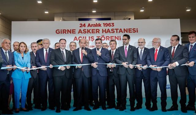 Girne Asker Hastanesi açıldı