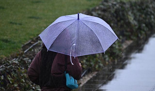 Marmara için kuvvetli sağanak uyarısı