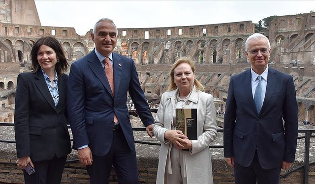 Kültür ve Turizm Bakanı Ersoy, İtalya'daki Göbeklitepe sergisinin kapanış törenine katıldı