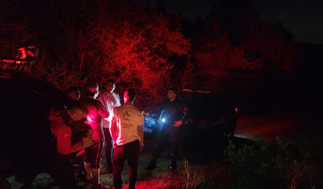 Yalova'da ormanda kaybolan 2 kişi kurtarıldı