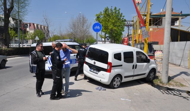 Eskişehir'de "dur" ihtarına uymayan araçtaki 3 şüpheli kovalamacayla yakalandı
