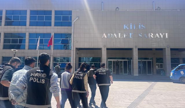 Kilis'te düzenlenen uyuşturucu operasyonunda 2 zanlı tutuklandı