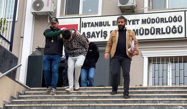 Kartal'da hırsızlık şüphelisi 3 kişi tutuklandı