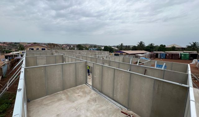 Karmod, Gana'da prefabrik okul projesine başladı
