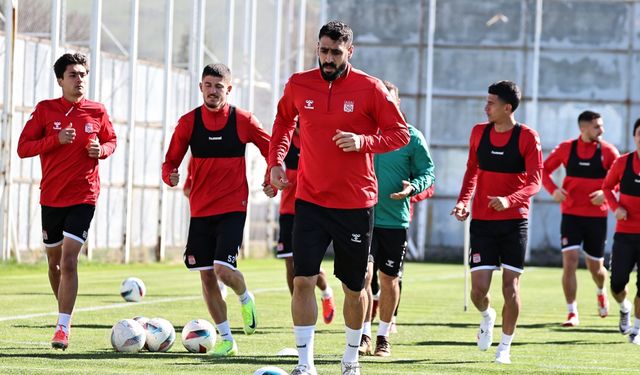 Sivasspor, Galatasaray maçının hazırlıklarına başladı