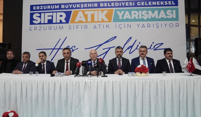 Erzurum'da "Sıfır Atık Yarışması" düzenlendi