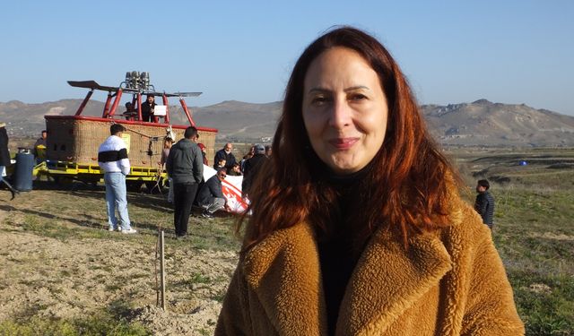 Koruyucu aile ortamındaki çocuklar, Kapadokya'yı gökyüzünden keşfetti