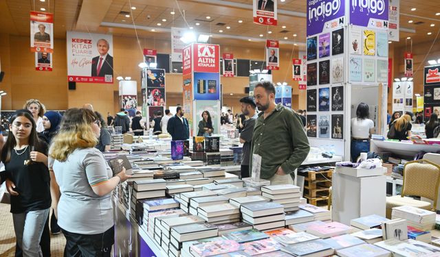 6. Kepez Kitap Fuarı açıldı