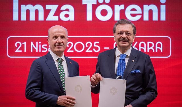 YÖK ile TOBB arasında "Meslek Yüksekokulları Eğitim İşbirliği Protokolü" imzalandı