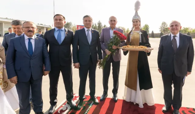 TBMM Başkanı Kurtulmuş, Kırgızistan'da