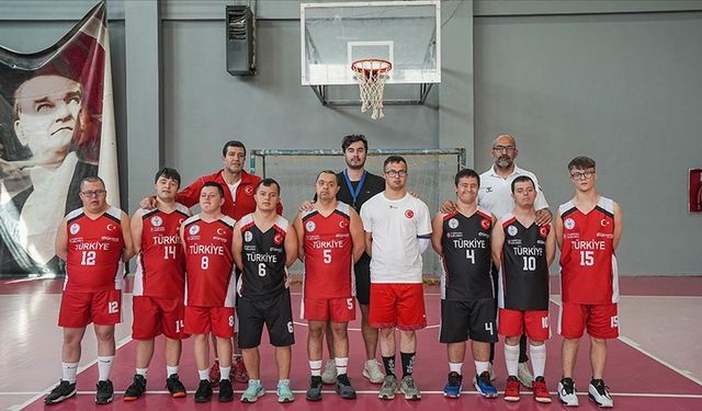 Down Sendromlular Basketbol Milli Takımı'nda hedef İtalya'dan altın madalyayla dönmek