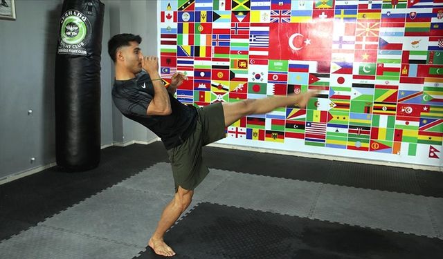 Milli muaythai sporcusu Muhammed Bilal Okay'ın gözü dünya şampiyonluğunda