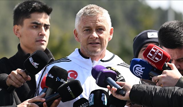 Beşiktaş Teknik Direktörü Solskjaer'den Fenerbahçe maçı değerlendirmesi
