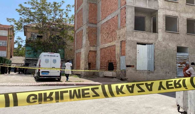 Konya’da inşaatta erkek cesedi bulundu