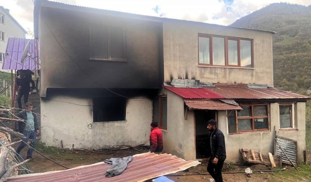 Giresun'da evde çıkan yangında 1 kişi hayatını kaybetti