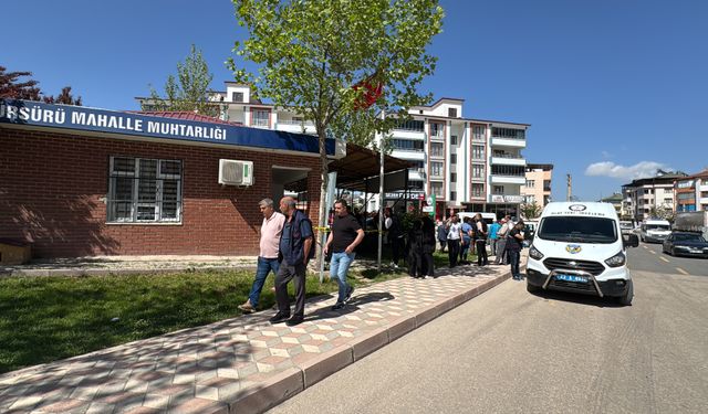 Elazığ'da silahlı saldırıya uğrayan muhtar yaralandı