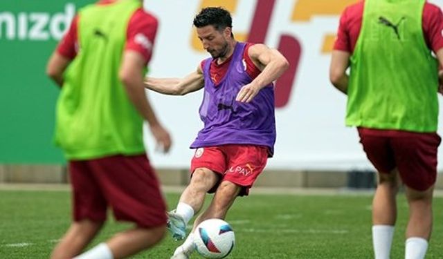 Galatasaray, Trabzonspor maçı hazırlıklarını Kemerburgaz’da sürdürdü