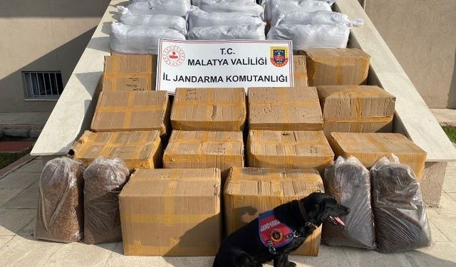 Malatya’da jandarmadan uyuşturucu ve kaçakçılık operasyonu