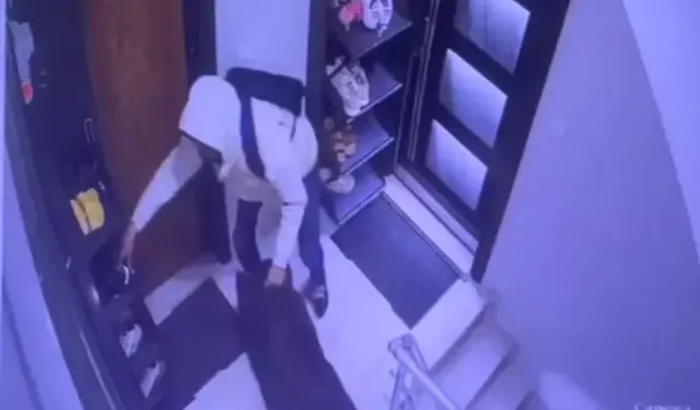 Sultangazi'de Ayakkabı Hırsızlığı Kamerada