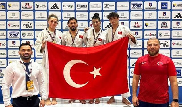 Milli Judoculardan Saraybosna’da Madalya Yağmuru