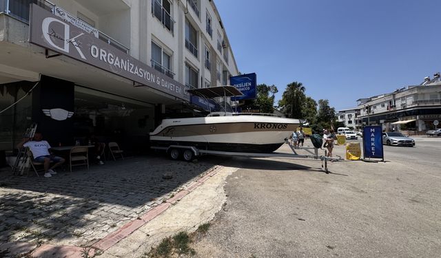 Antalya'da çalınan tekne bulundu
