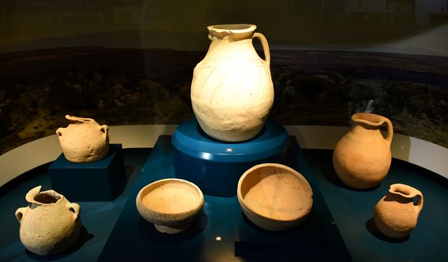 Hasankeyf Müzesi'nde 2 bin 300 yıllık 26 tarihi eser teşhire sunuldu