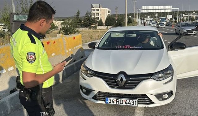 Kütahya’da Usulsüz Çakar Lamba Kullanımı