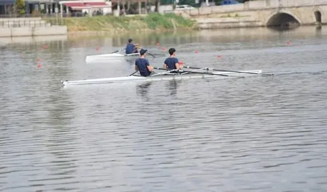 Kürek Milli Takımı, Meriç Nehri'nde kampa girdi