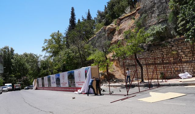 Kahramanmaraş Kalesi'nde restorasyon çalışmaları başladı
