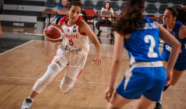 18 Yaş Altı Kız Milli Basketbol Takımı, İsrail’i Mağlup Etti