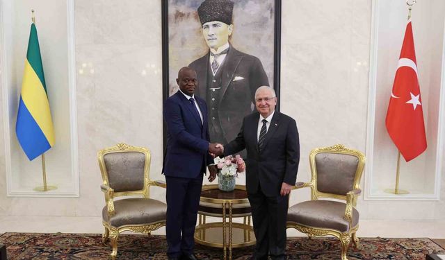 Gabon Cumhurbaşkanı Nguema Ankara’da