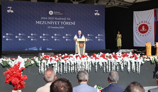 Samsun Üniversitesi 7. yılında 459 mezun verdi